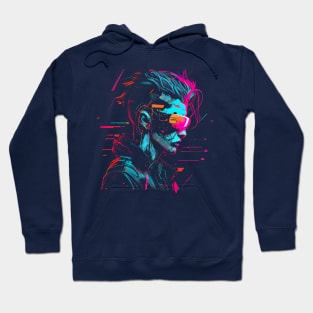 Cyberpunk VR glasses Hoodie